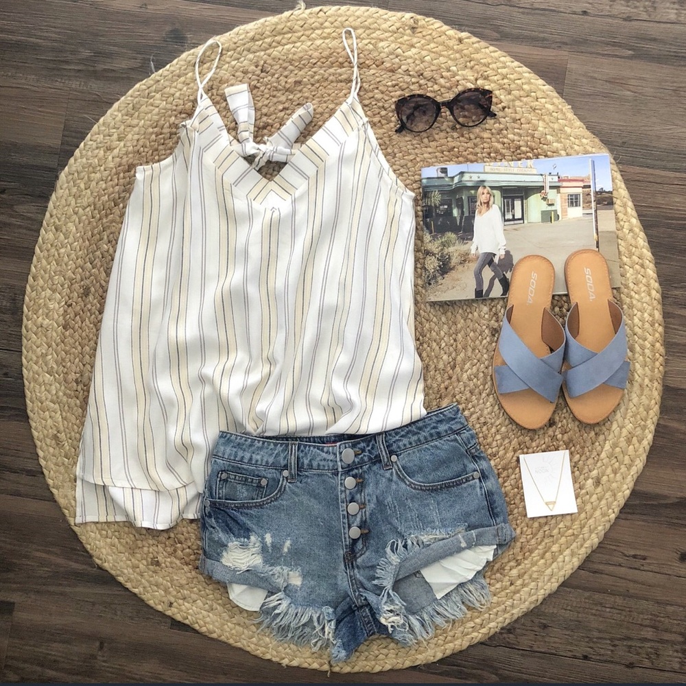 ✨ Final Price- Mid Rise Denim Shorts - Picture 4 of 4